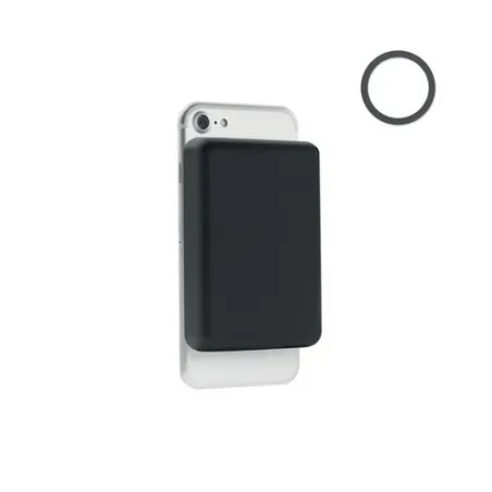 Chargeur sans fil magnétique économique personnalisé 15W MO6874 DOUBLETIC Matières : coton Taille textile : 3XL Couleurs : blanc