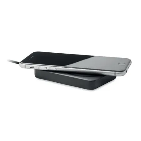 Chargeur sans fil magnétique économique personnalisé 15W MO6874 DOUBLETIC Matières : coton Taille textile : 3XL Couleurs : blanc