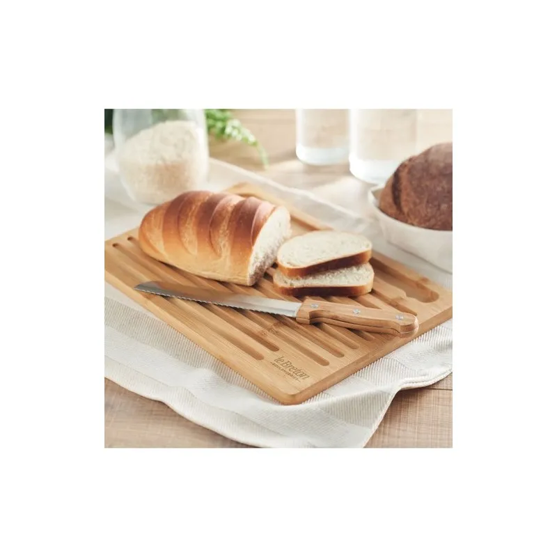 Ensemble Planche à Pain & Couteau LEMBAGA