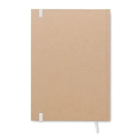 Carnet A5 Écologique en Papier Recyclé Personnalisé - MUSA Matières : silicone Couleurs : bleu objet promotionnel éco-responsabl