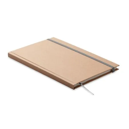Carnet A5 Écologique en Papier Recyclé Personnalisé - MUSA Matières : silicone Couleurs : blanc cadeau entreprise pas cher