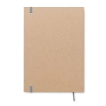 Carnet A5 Écologique en Papier Recyclé Personnalisé - MUSA Matières : silicone Couleurs : blanc cadeau collaborateur premium
