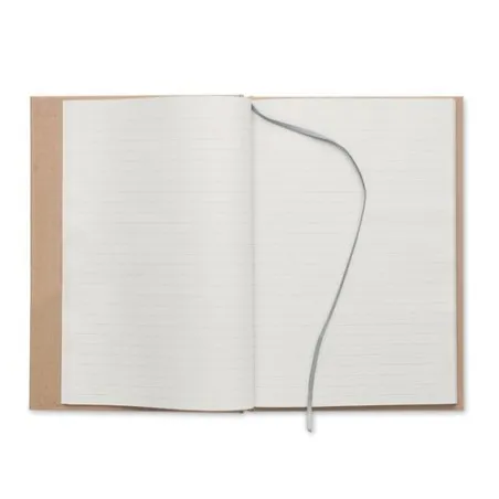 Carnet A5 Écologique en Papier Recyclé Personnalisé - MUSA Matières : silicone Couleurs : blanc cadeau affaires élégant