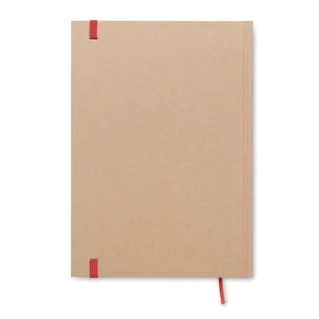 Carnet A5 Écologique en Papier Recyclé Personnalisé - MUSA Matières : cuir Couleurs : noir personnalisation rapide en France