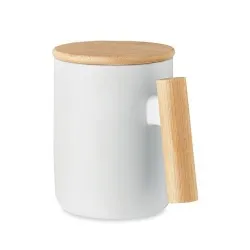 Mug en porcelaine personnalisé 380 ml - MAJEST Couleurs : blanc