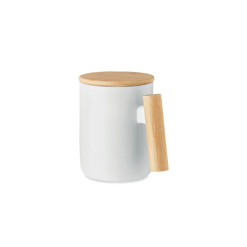 Mug en porcelaine personnalisé 380 ml - MAJEST Couleurs : blanc