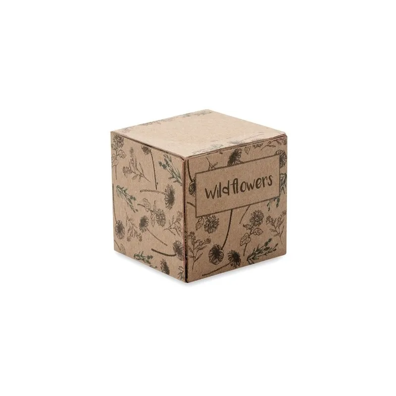 Boule Écologique de Graines de Fleurs Sauvages - BOMBI Matières : carton Couleurs : vert goodies publicitaire événementiel