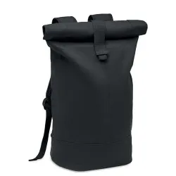 Sac à dos écologique en toile lavée personnalisé ZURICH ROLL - Style économique Matières : carton Couleurs : fuchsia