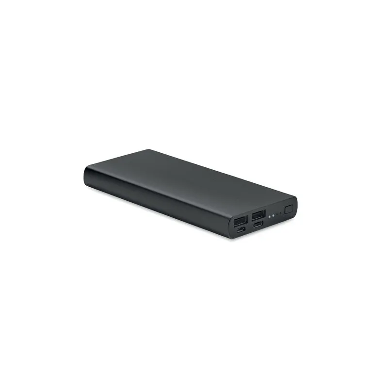 Powerbank Personnalisée Économique 10000 mAh Ultra-Puissant POWERFLAT 8 C Matières : carton Couleurs : jaune