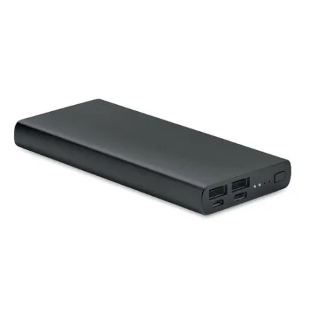 Powerbank Personnalisée Économique 10000 mAh Ultra-Puissant POWERFLAT 8 C Matières : carton Couleurs : jaune