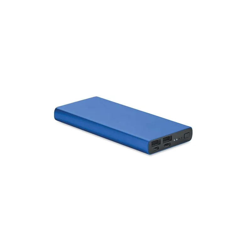 Powerbank Personnalisée Économique 10000 mAh Ultra-Puissant POWERFLAT 8 C Matières : carton Couleurs : rouge cadeau entreprise p