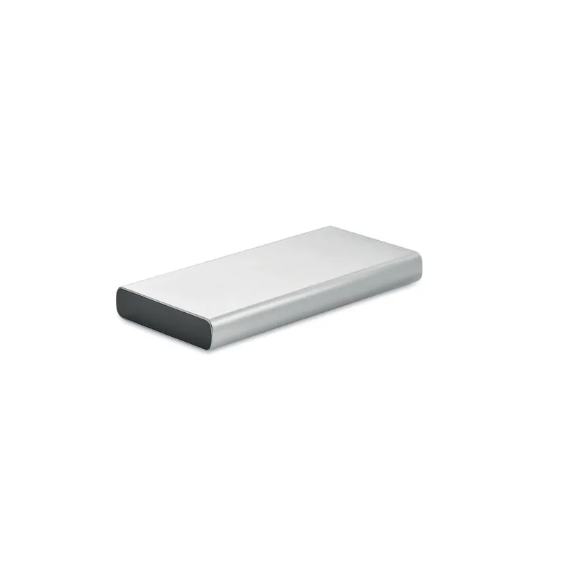 Powerbank Personnalisée Économique 10000 mAh Ultra-Puissant POWERFLAT 8 C Matières : carton Couleurs : noir livraison express 24
