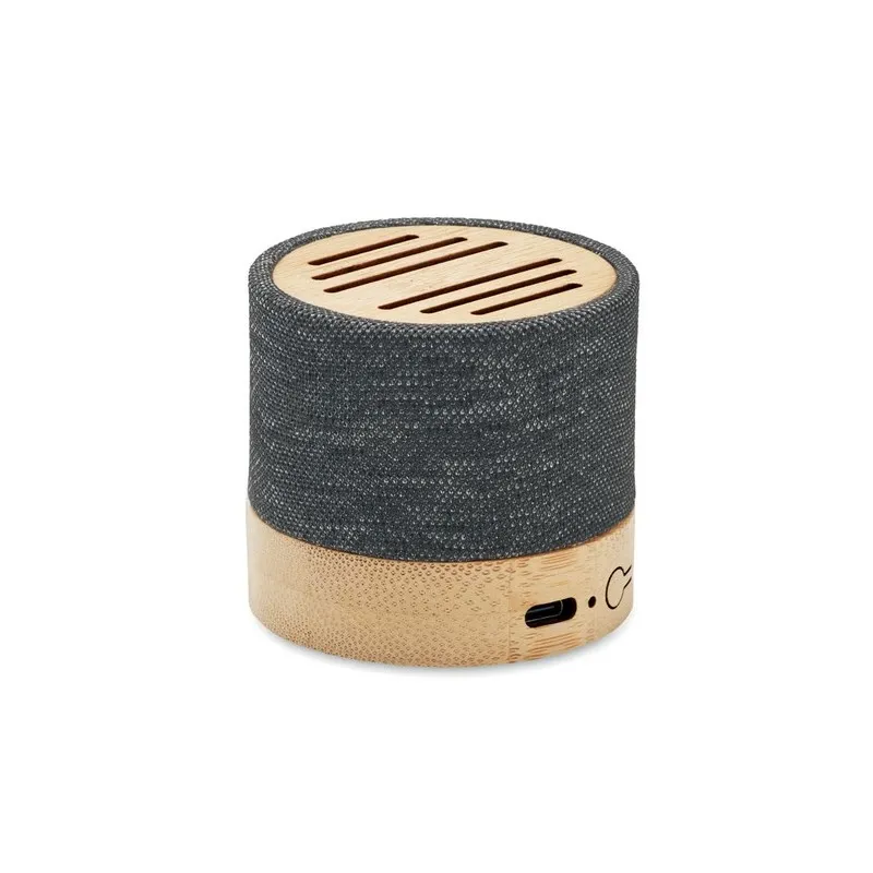 Haut-parleur Bambou RPET BOOL - Écologique et Design