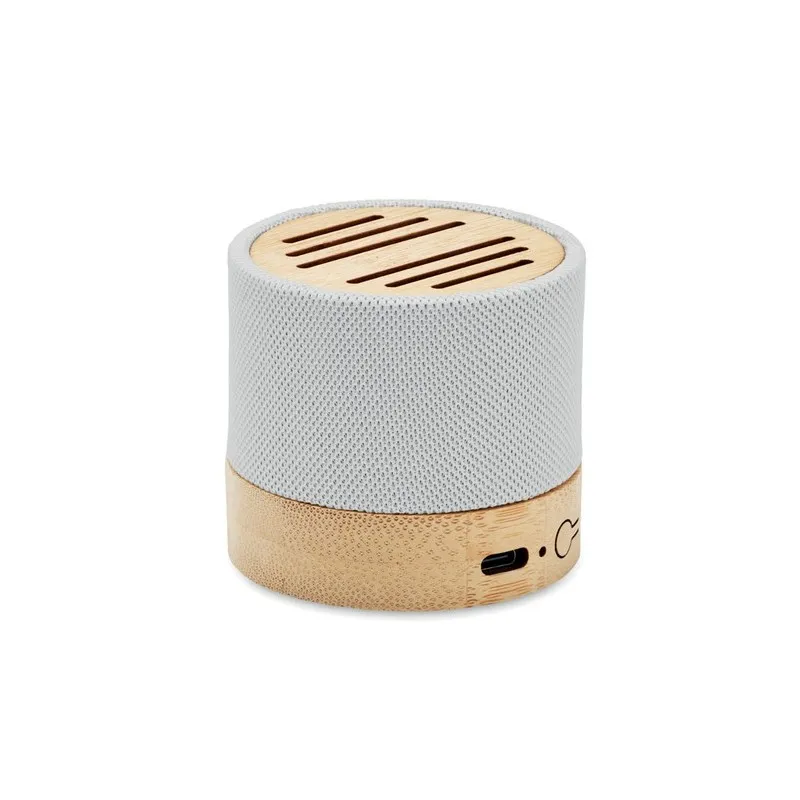 Haut-parleur Bambou RPET BOOL - Écologique et Design