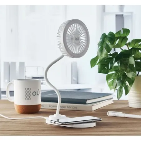 Ventilateur Bureau Multifonction VIENTO avec Lumière LED