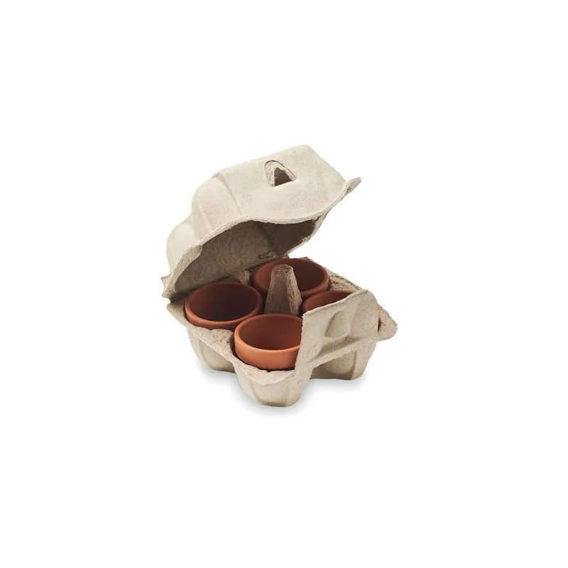 Kit de culture écologique et pratique personnalisé de cresson Couleurs : argenté Matières : acier inoxydable recyclé cadeau entr