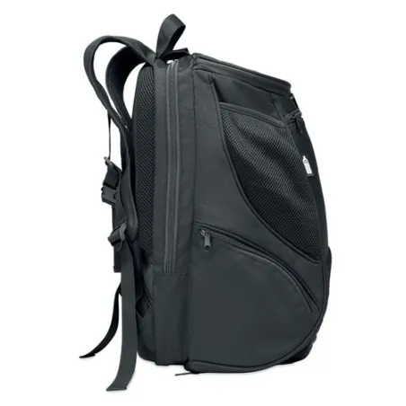 Sac à dos de sport écologique et personnalisable en RPET 600D - OLYMPIC Matières : polyéthylène (PE) Taille textile : XXL Couleu