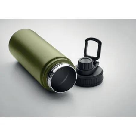 Bouteille isolée double paroi 500 ml personnalisée - MILI Couleurs : noir personnalisation rapide en France