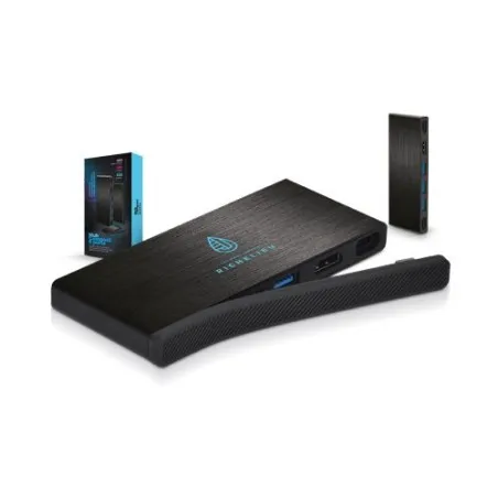 HUB Écologique Multiport HDMI, USB-C & USB-A - Accessoire High-Tech Pratique Couleurs : blanc Matières : polyester recyclé