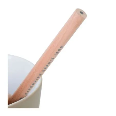 Crayon Rond Incolore 17,6 cm Personnalisé Prestige Nat Couleurs : bleu Matières : polyester recyclé impression haute définition