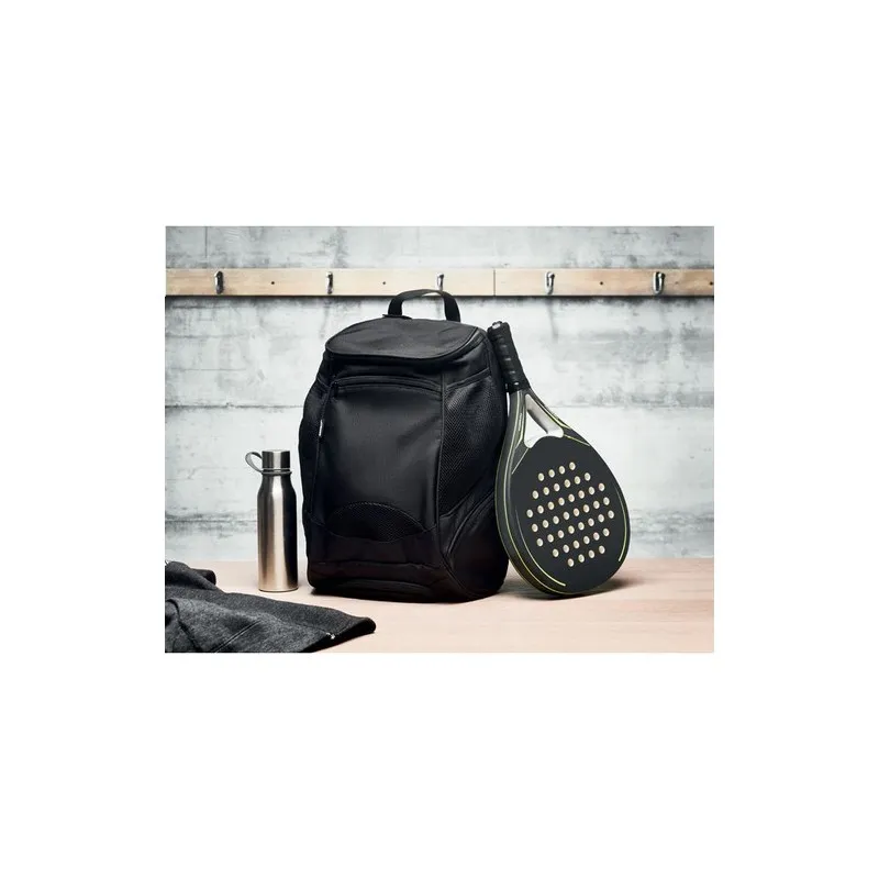 Sac à dos de sport écologique et personnalisable en RPET 600D - OLYMPIC Matières : polyéthylène (PE) Taille textile : XXL Couleu