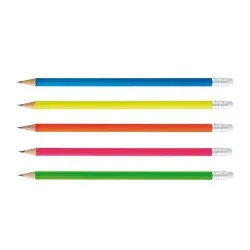 Crayon Bi-Couleurs Écologique 17,6 Pantone T - Personnalisable ECO ROND Couleurs : jaune Matières : polyester recyclé 2