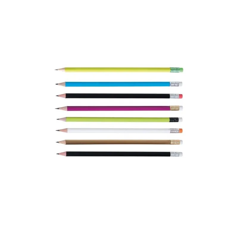 Crayon Bi-Couleurs Écologique 17,6 Pantone T - Personnalisable ECO ROND Couleurs : jaune Matières : polyester recyclé cadeau ent