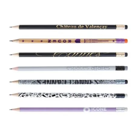 Crayon Bi-Couleurs Écologique 17,6 Pantone T - Personnalisable ECO ROND Couleurs : jaune Matières : polyester recyclé livraison 