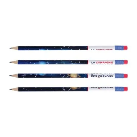 Crayon Bi-Couleurs Écologique 17,6 Pantone T - Personnalisable ECO ROND Couleurs : jaune Matières : polyester recyclé goodies pe