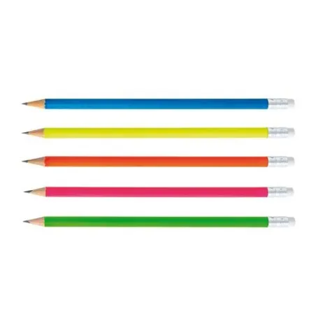 Crayon Bi-Couleurs Écologique 17,6 Pantone T - Personnalisable ECO ROND Couleurs : jaune Matières : polyester recyclé personnali