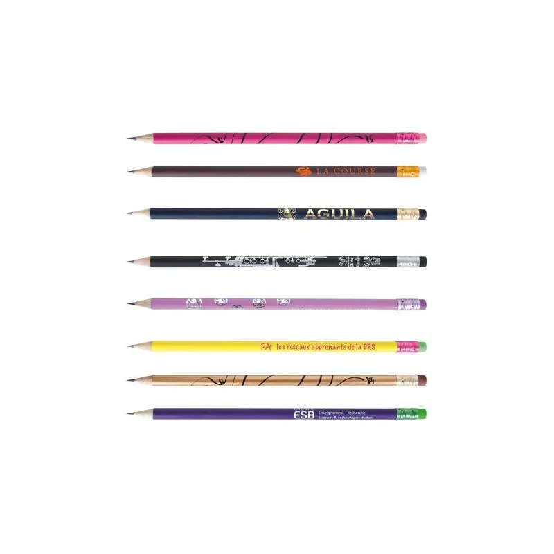 Crayon Bi-Couleurs Écologique 17,6 Pantone T - Personnalisable ECO ROND Couleurs : jaune Matières : polyester recyclé accessoire