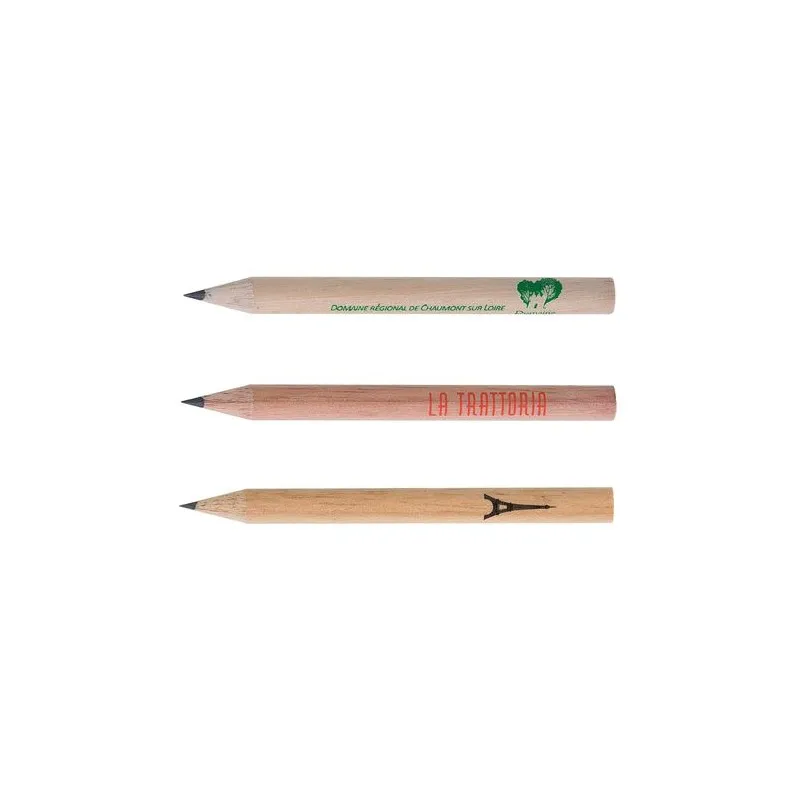 Crayon Écologique Incolore T Coupé 8,7 - Charpentier Objet Publicitaire Personnalisé Matières : polyester Taille textile : 6/8 a