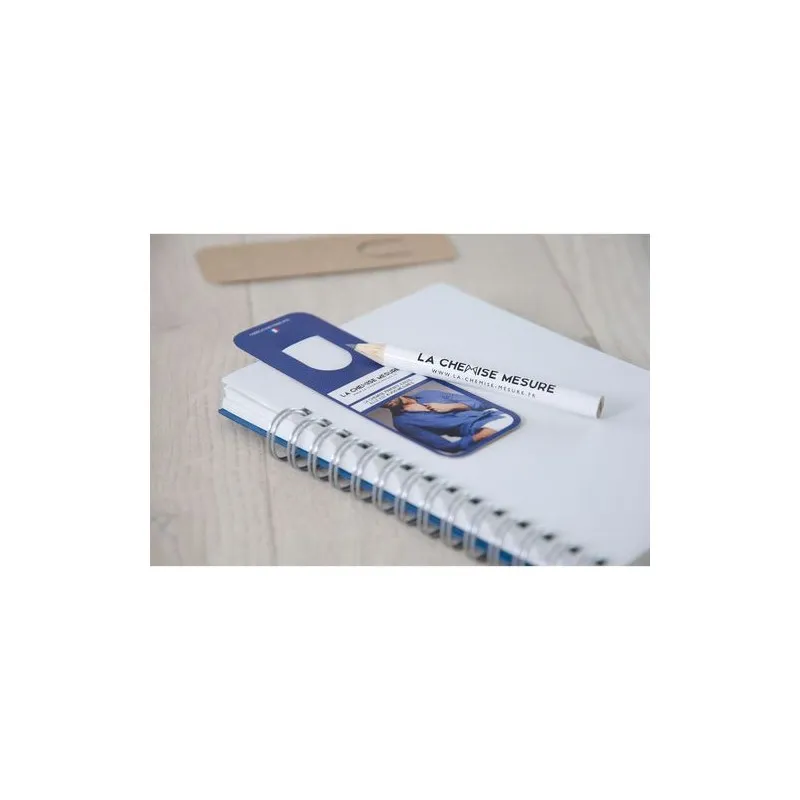 Kit Marque Page Éco avec Crayon Personnalisable