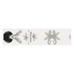 Étui-Fourreau Écologique Personnalisé pour 4 Crayons - Kraft Matières : polaire Couleurs : rouge 2