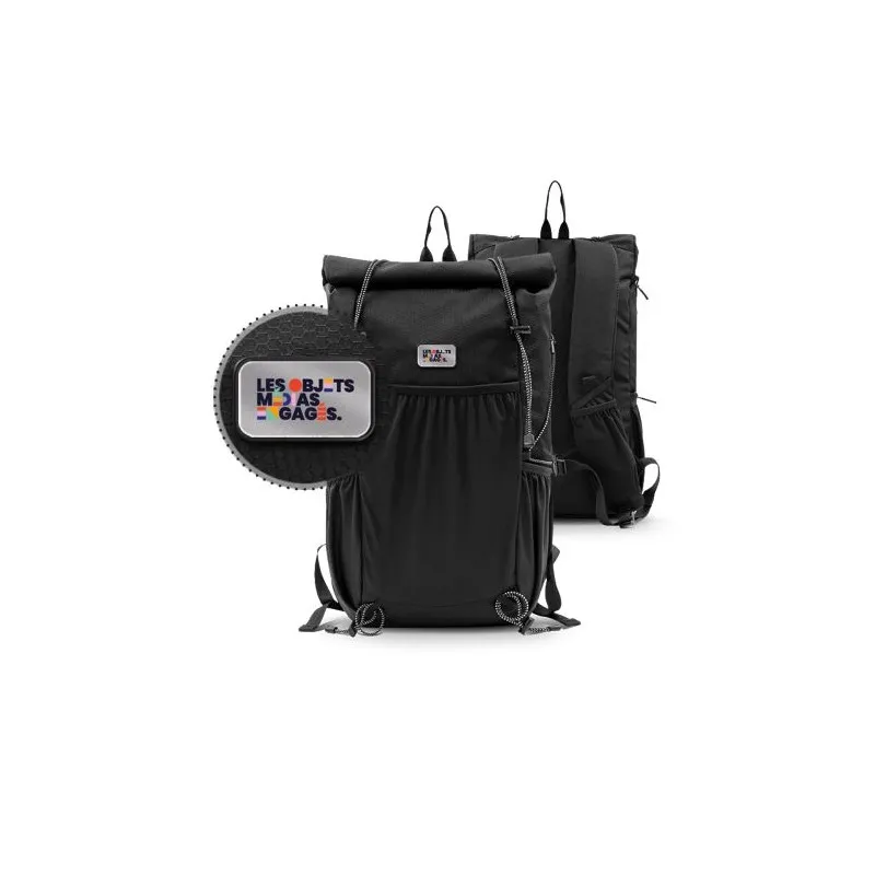 Objet écologique publicitaire Venturer Couleurs : noir cadeau entreprise pas cher