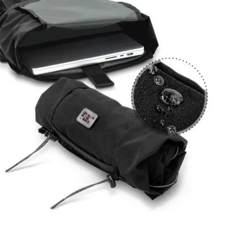 Objet écologique publicitaire Venturer Couleurs : noir impression haute définition