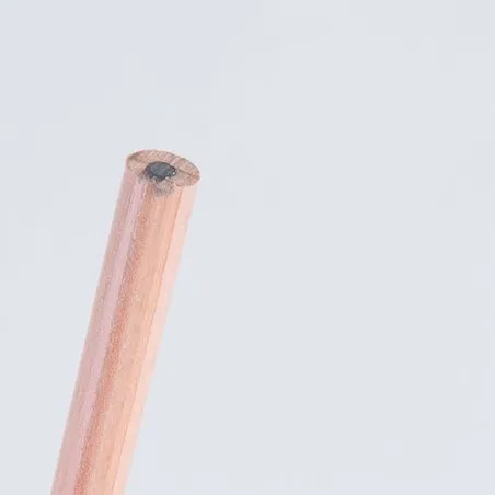 Crayon écologique personnalisé rond 8,7 cm - Prestige Matières : aluminium recyclé&nbsp; Couleurs : blanc cadeau entreprise pas cher