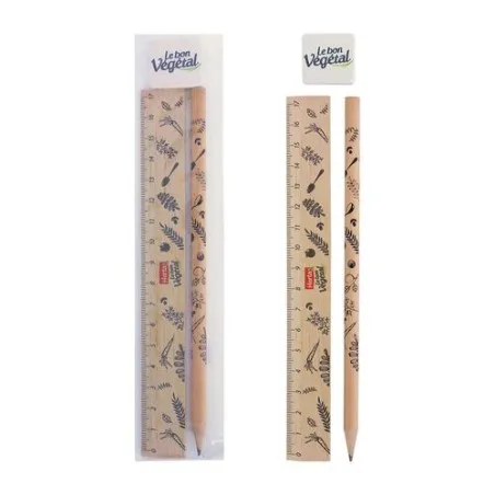 Kit Écolier Personnalisable Écologique 3 Matières : aluminium recyclé  Couleurs : rose livraison express 24h 48h