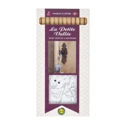 Kit Écologique de Coloriage avec 12 Crayons - Objets Publicitaires 8,7 Matières : acier Couleurs : olive