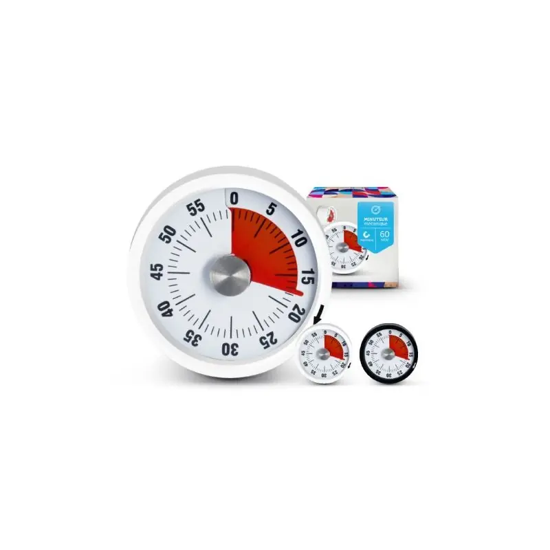 Minuteur Mécanique Aimanté - Timer Pratique