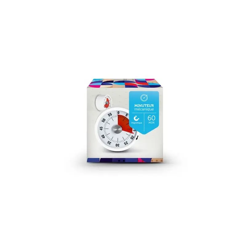 Minuteur Mécanique Aimanté - Timer Pratique