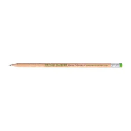 Crayon Écologique Personnalisable 17,6 cm - Éco ROND San Vern T Gomme Matières : bambou Couleurs : naturel livraison express 24h
