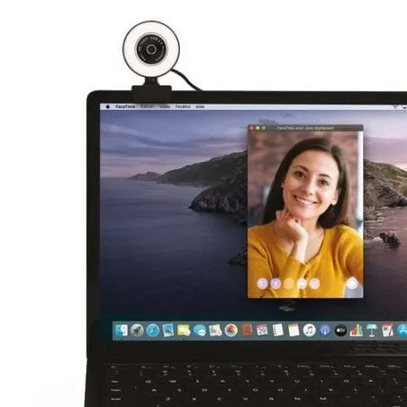 Webcam HD 1080P avec Micro Intégré - Idéale pour vos Visios