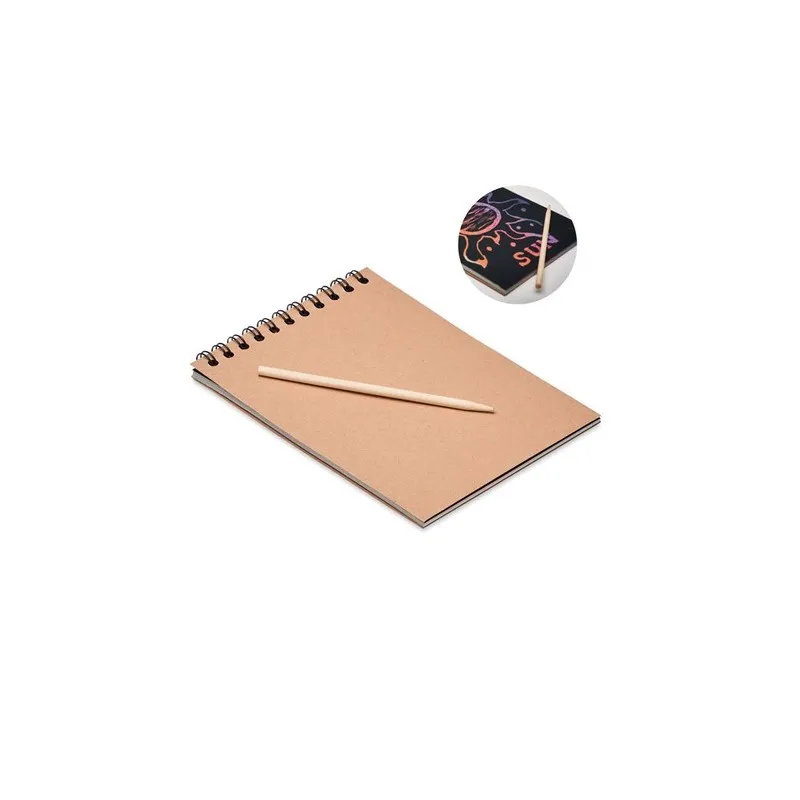 Carnet de Papier à Gratter BLACK