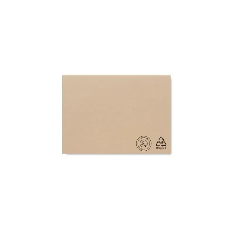 Set de mémo en papier recyclé MAUI - Écologique et Pratique