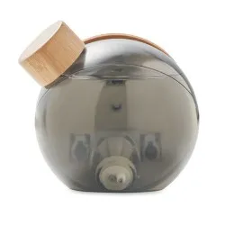 Horloge à eau LCD en bambou DROPPY LUX 2