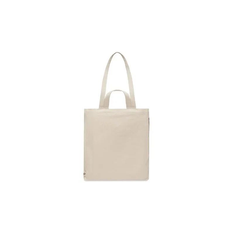 Sac shopping écologique en coton recyclé - GAVE Matières : PVC Couleurs : bleu personnalisable avec votre logo