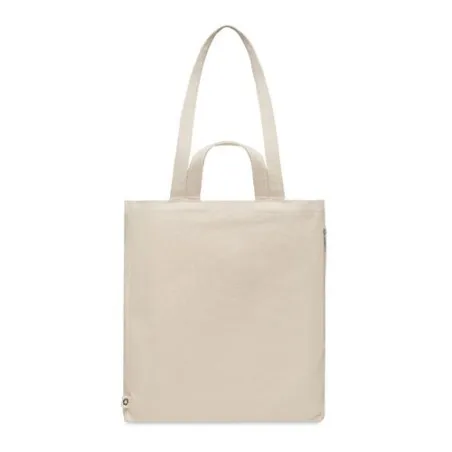 Sac shopping écologique en coton recyclé - GAVE Matières : PVC Couleurs : bleu personnalisable avec votre logo