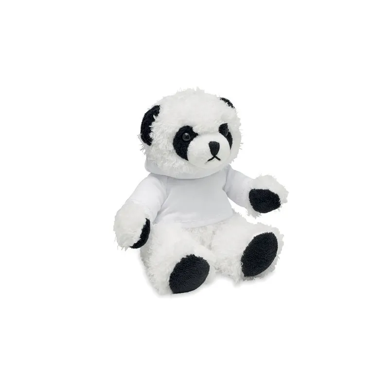 Peluche Panda écologique personnalisée - PENNY Couleurs : noir