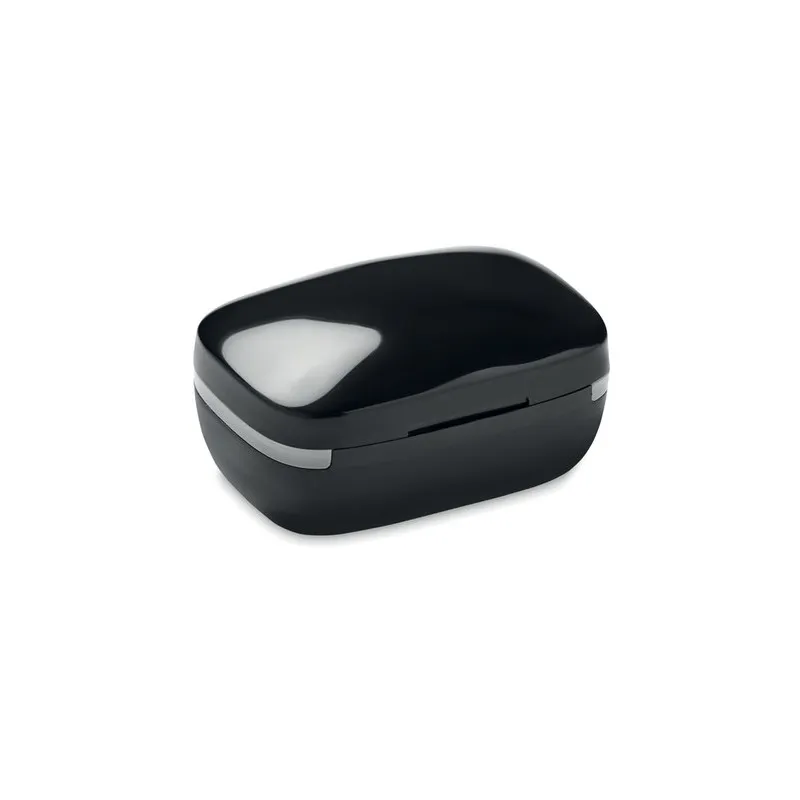 Oreillettes TWS sans fil performantes avec étui - KOLOR Couleurs : rouge personnalisable avec votre logo